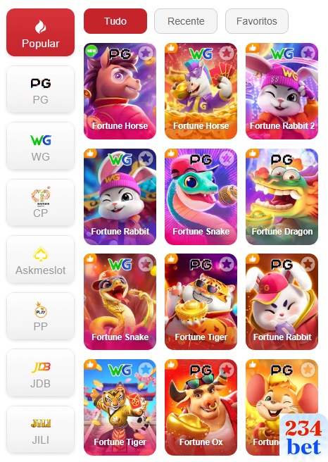 Experiência de Jogos 234bet.com