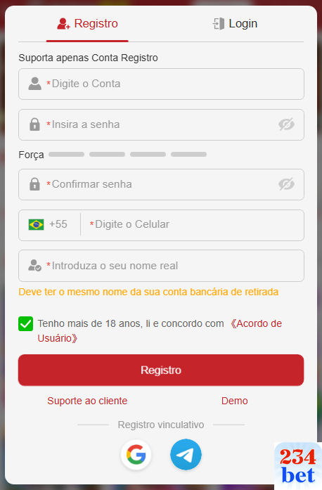 Experiência de Jogos 234bet.com